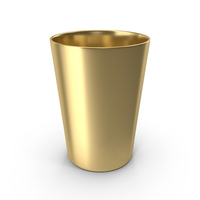 Gold Pain Water Glass PNG & PSD Images