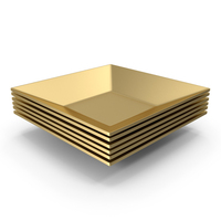 Somp Gold Plate Small Plate Set PNG & PSD Images