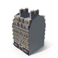 Parisian Tenement PNG & PSD Images