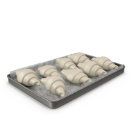 Traditional French Croissants Dough PNG & PSD Images