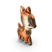 Deer Inflatable Foil Balloon PNG & PSD Images