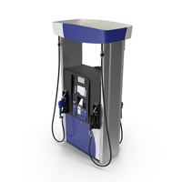 Gas Pump Blue PNG & PSD Images
