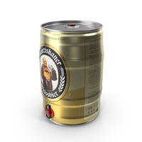 Franziskaner Beer 5 Liter Barrel PNG & PSD Images