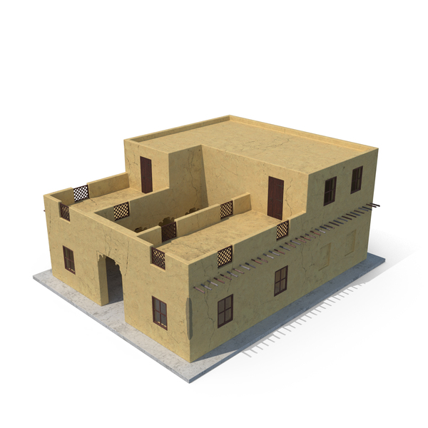 Middle Eastern Adobe House PNG & PSD Images