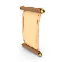 Gold Scroll Parchment Paper PNG & PSD Images