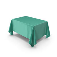 Rectangle Tablecloth Top PNG & PSD Images