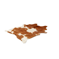 Kuhfell Teppich - Cow Hide Carpet Brown Rug PNG & PSD Images