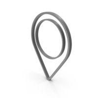 Frame Outline Location Pin PNG & PSD Images