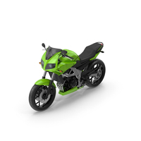 Green Sportbike PNG & PSD Images