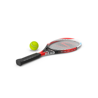 Tennis Racket and Ball PNG & PSD Images