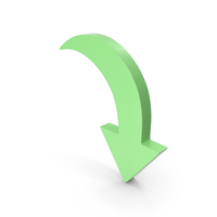 Arrow Down Double Design Symbol PNG & PSD Images