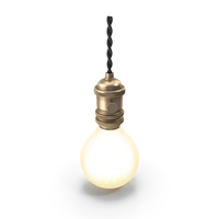 Vintage Edisson Lamp PNG & PSD Images