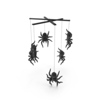 Spider Hanging Halloween decoration PNG & PSD Images