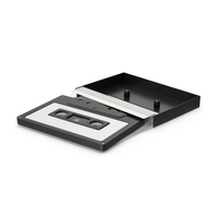 Audio Cassette And Case PNG & PSD Images