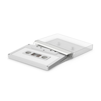 Audio Cassette And Case PNG & PSD Images