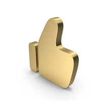 Gold Like Icon PNG & PSD Images