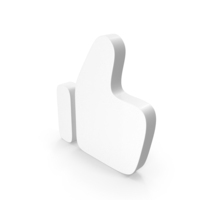Like Logo White PNG & PSD Images