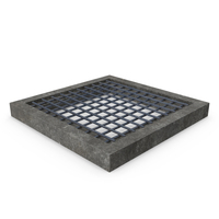 Floor Grate Blue PNG & PSD Images