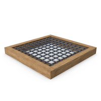 Floor Grate Blue PNG & PSD Images