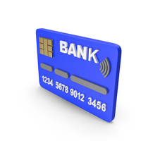 Bank Card Blue PNG & PSD Images