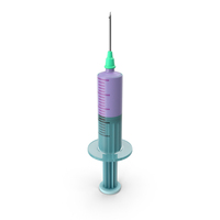 Medical Syringe With A Needle PNG & PSD Images