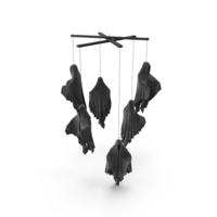 Ghost Handing Halloween Decoration PNG & PSD Images