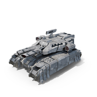 Futuristic Heavy Tank Winter Khaki PNG & PSD Images