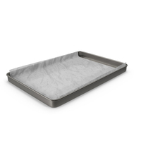 Oven Tray with Parchment Paper PNG & PSD Images