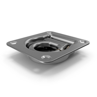 Caliber D-Ring Chrome Anchor PNG & PSD Images