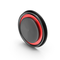 Black And Red Button PNG & PSD Images