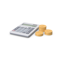 Calculator Side Coin PNG & PSD Images