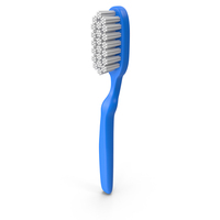 Cartoon Blue Toothbrush PNG & PSD Images