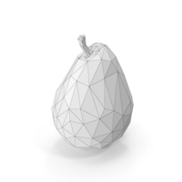 Wireframe Pear PNG & PSD Images