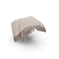Beige Throw Blanket PNG & PSD Images
