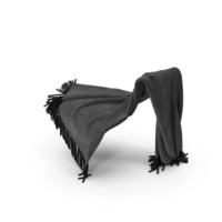 Black Throw Blanket PNG & PSD Images