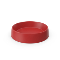Red Pet Food Bowl PNG & PSD Images