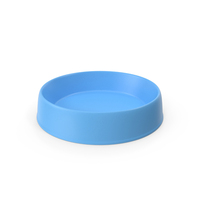 Blue Pet Food Bowl PNG & PSD Images