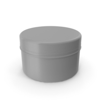 Grey Round Metal Box PNG & PSD Images