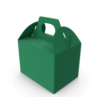 Green Paper Food Delivery Packaging Box PNG & PSD Images