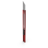 Red Paper Box Cutter PNG & PSD Images