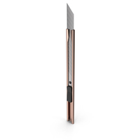 Gold Paper Box Cutter PNG & PSD Images