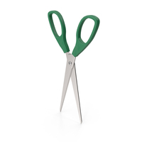 Green Paper Scissors PNG & PSD Images