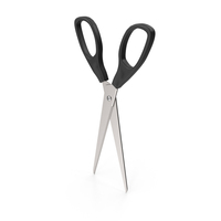 Black Paper Scissors PNG & PSD Images