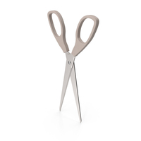 Beige Paper Scissors PNG & PSD Images
