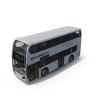 Enviro400 Double Decker Bus Simple Interior PNG & PSD Images