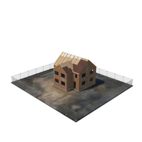 Unfinished Brick House Construction PNG & PSD Images