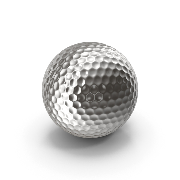 Silver Golf Ball PNG & PSD Images