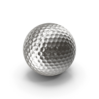 Silver Golf Ball PNG & PSD Images