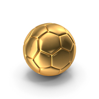 Gold Soccer Ball PNG & PSD Images