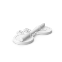Dumbbell 10kg Clay PNG & PSD Images